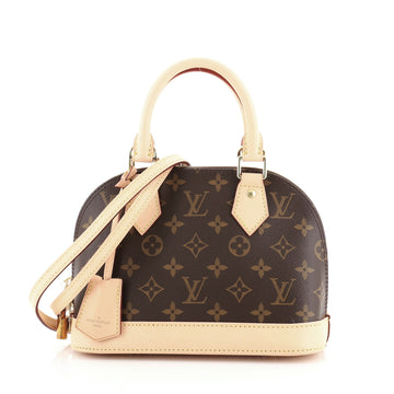 Louis Vuitton Alma Handbag Monogram Canvas BB