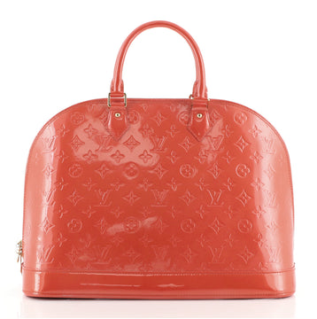 Louis Vuitton Alma Handbag Monogram Vernis GM