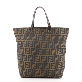 Fendi Vintage Open Tote Zucca Nylon Medium