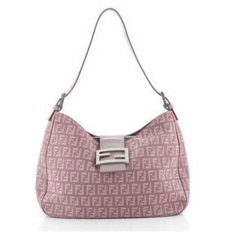 Fendi Shoulder Bag Zucchino Canvas Small