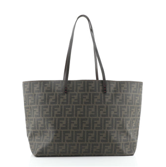 Fendi Roll Tote Zucca Coated Canvas Medium