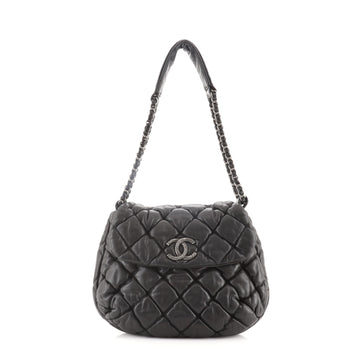 Chanel Bubble Shoulder Bag Quilted Lambskin Medium