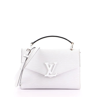 Grenelle bag in white epi leather Louis Vuitton - Second Hand