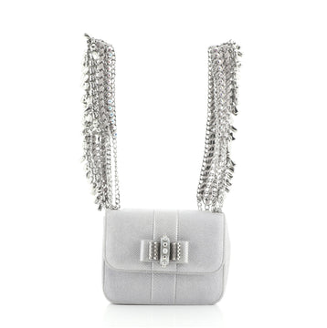 Christian Louboutin Sweet Charity Backpack	Textured Leather Mini