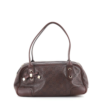 Gucci Princy Boston Bag Guccissima Leather Small
