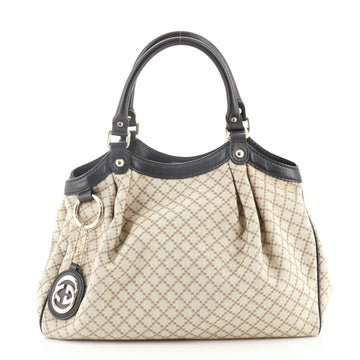 Gucci Sukey Tote Diamante Canvas Medium