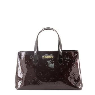 Louis Vuitton Wilshire Handbag Monogram Vernis PM