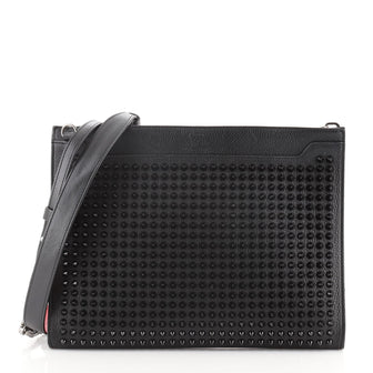 Christian Louboutin Skypouch Crossbody Studded Leather