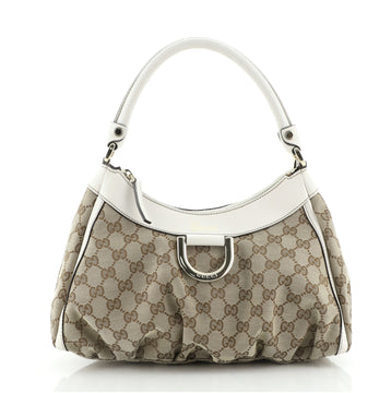 Gucci D Ring Hobo GG Canvas Small