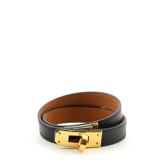 Hermes Kelly Double Tour Bracelet Leather