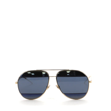 Christian Dior Split Aviator 1 Sunglasses Metal