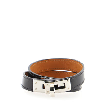 Hermes Kelly Double Tour Bracelet Leather