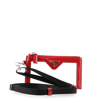 Prada Lanyard Pouch PVC with Vernice