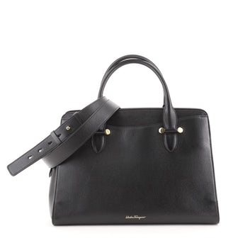 Salvatore Ferragamo Today Satchel Leather Large