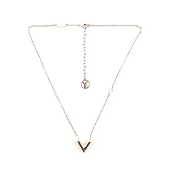 Louis Vuitton Essential V Supple Necklace Metal