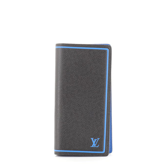 Louis Vuitton Brazza Wallet Two-Tone Taiga Leather