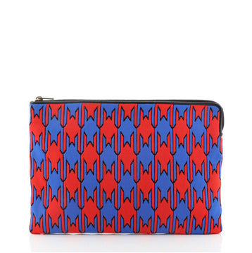 Celine Zip Pouch Houndstooth Fabic