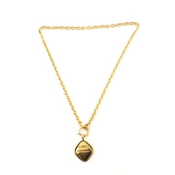 Chanel 31 Rue Cambon Paris Pendant Metal Necklace