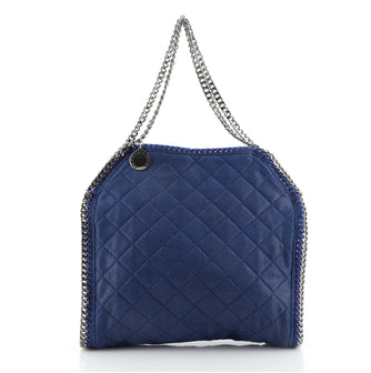 Stella McCartney Falabella Tote Quilted Shaggy Deer Small