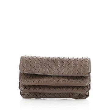 Bottega Veneta Multi Flap Wallet Intrecciato Nappa