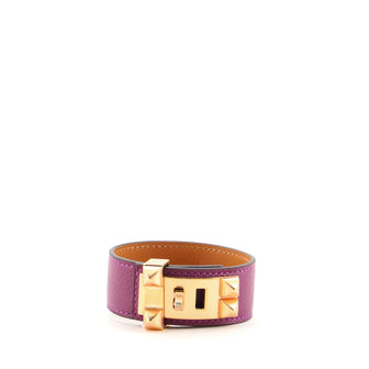 Hermes Collier de Chien Bracelet Leather