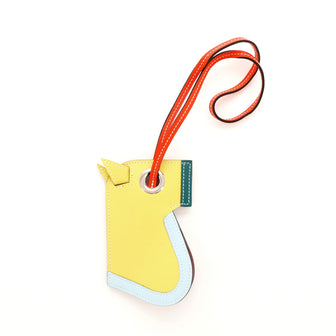 Hermes Camail Bag Charm Leather