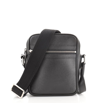 Louis Vuitton Dimitri Messenger Bag Taiga Leather Small