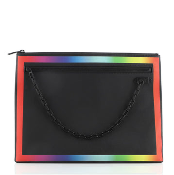 Louis Vuitton Pochette A4 Rainbow Taiga Leather