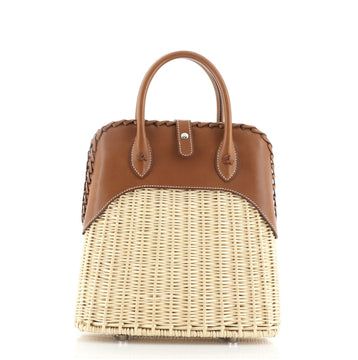 Hermes Bolide Picnic Bag Barenia and Wicker