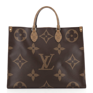 Louis Vuitton OnTheGo Tote Limited Edition Reverse Monogram Giant GM
