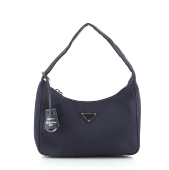 Prada Re-Edition 2000 Hobo Tessuto Mini