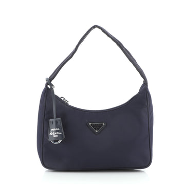 Prada Re-Edition 2000 Hobo Tessuto Mini