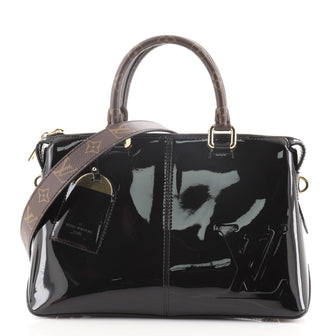 Louis Vuitton Miroir Handbag Vernis with Monogram Canvas