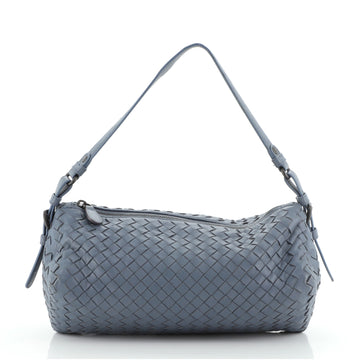 Bottega Veneta Square Barrel Bag Intrecciato Nappa Small