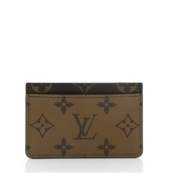Louis Vuitton Card Holder Reverse Monogram Canvas