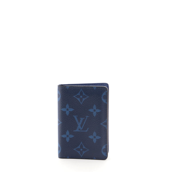 Louis Vuitton Taigarama Blue Pocket Organizer & SURPRISE ITEM