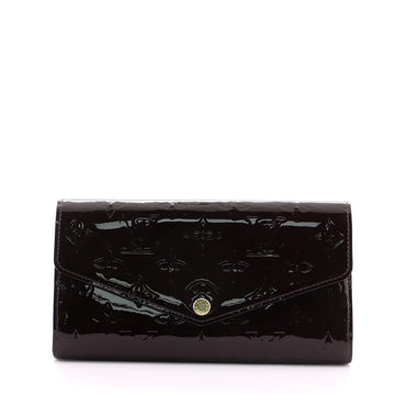 Louis Vuitton Sarah Wallet NM Monogram Vernis