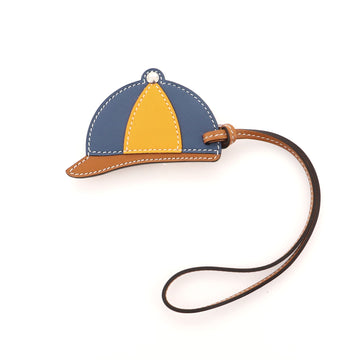 Hermes Paddock Bombe Bag Charm Leather