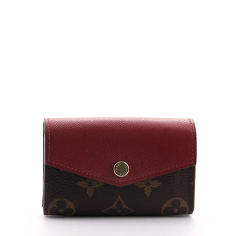 Louis Vuitton Sarah Multicartes Wallet Monogram Canvas