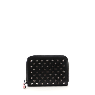 Christian Louboutin Panettone Coin Purse Spiked Leather