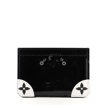 Louis Vuitton Venice Card Holder Vernis with Monogram Canvas