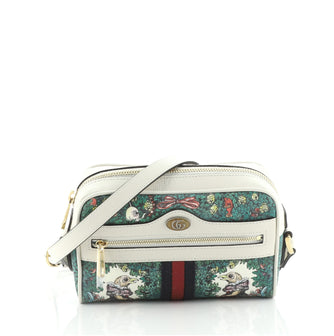 Gucci Ophidia Shoulder Bag Limited Edition Printed Coated Canvas Mini