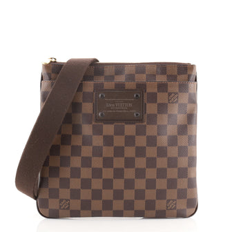 Louis Vuitton Brooklyn Pochette Plate Damier