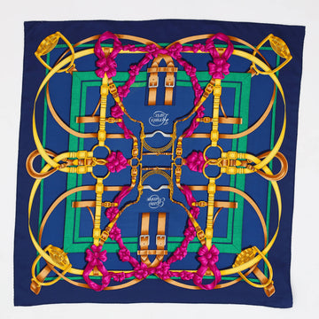 Hermes Grand Manege Scarf Printed Silk 90