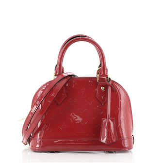 Louis Vuitton Alma Handbag Monogram Vernis BB