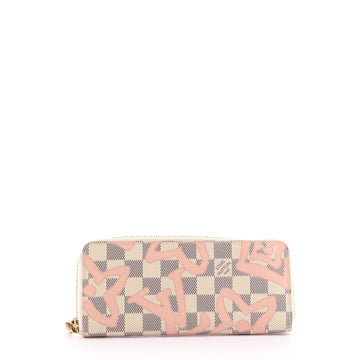 Louis Vuitton Clemence Wallet Limited Edition Damier Tahitienne