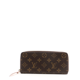 Louis Vuitton Clemence Wallet Monogram Canvas