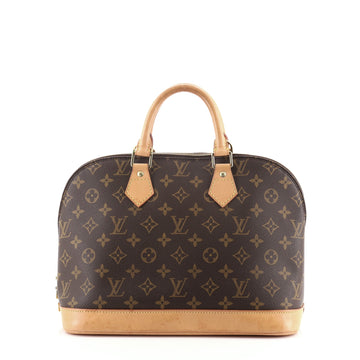 Louis Vuitton Vintage Alma Handbag Monogram Canvas PM