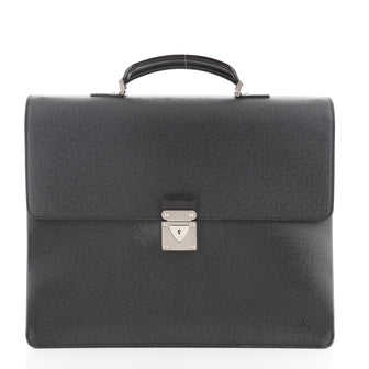 Louis Vuitton Robusto 2 Briefcase Taiga Leather