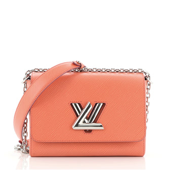 Louis Vuitton Twist Handbag Epi Leather MM